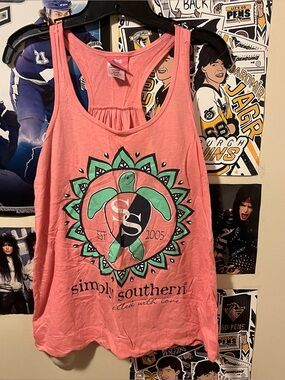 Simply Southern Turtle Racerback Tank Top